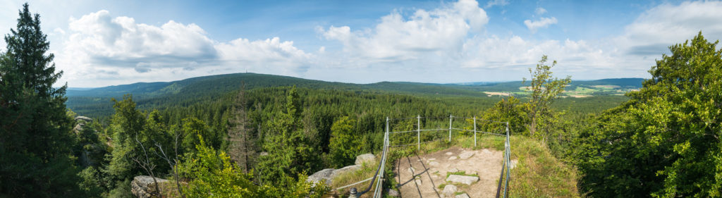 Aussicht am Rudolfstein