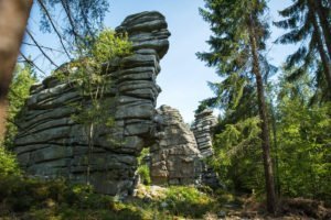 Felstürme Drei Brüder, Berge um Weissenstadt