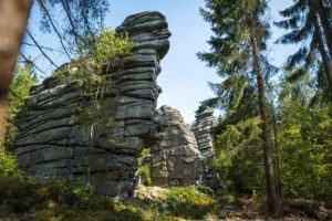 Felstürme Drei Brüder, Berge um Weissenstadt