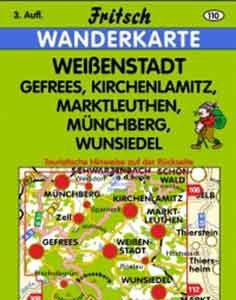 Wanderkarte Weißenstadt von Fritsch