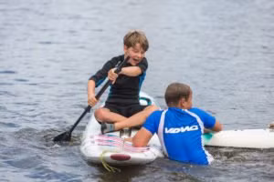 Surfen am See