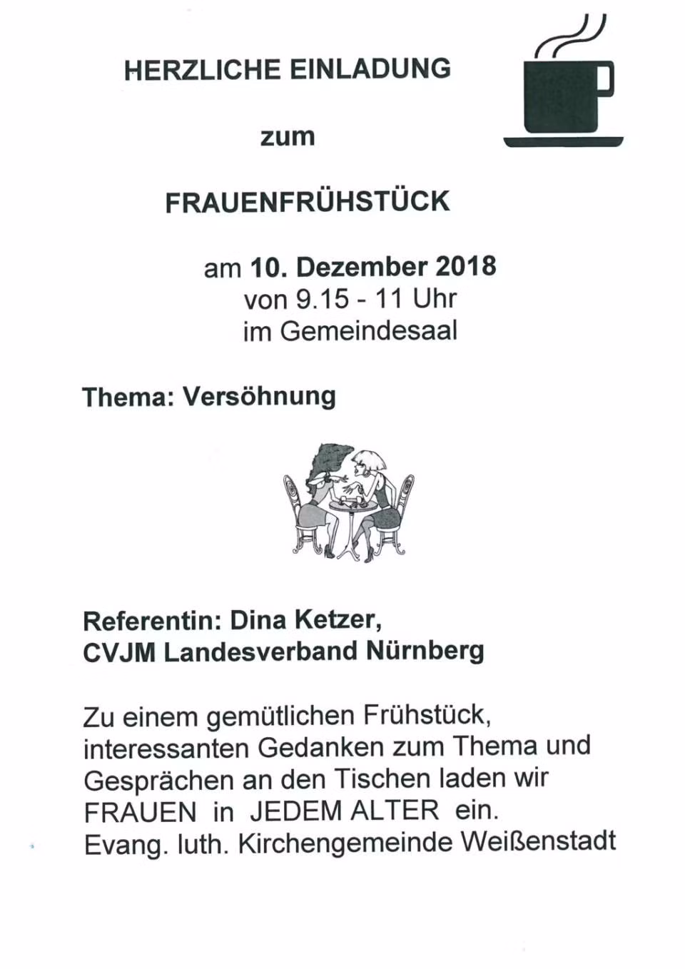 Frauenfrühstück 10.12.