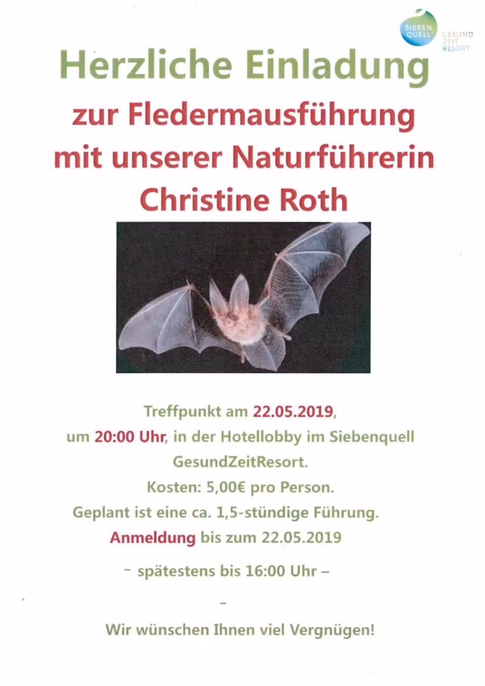 Fledermausführung