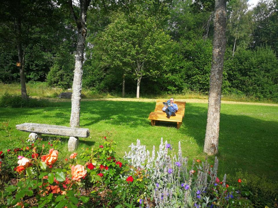 Ruheliege im Kurpark