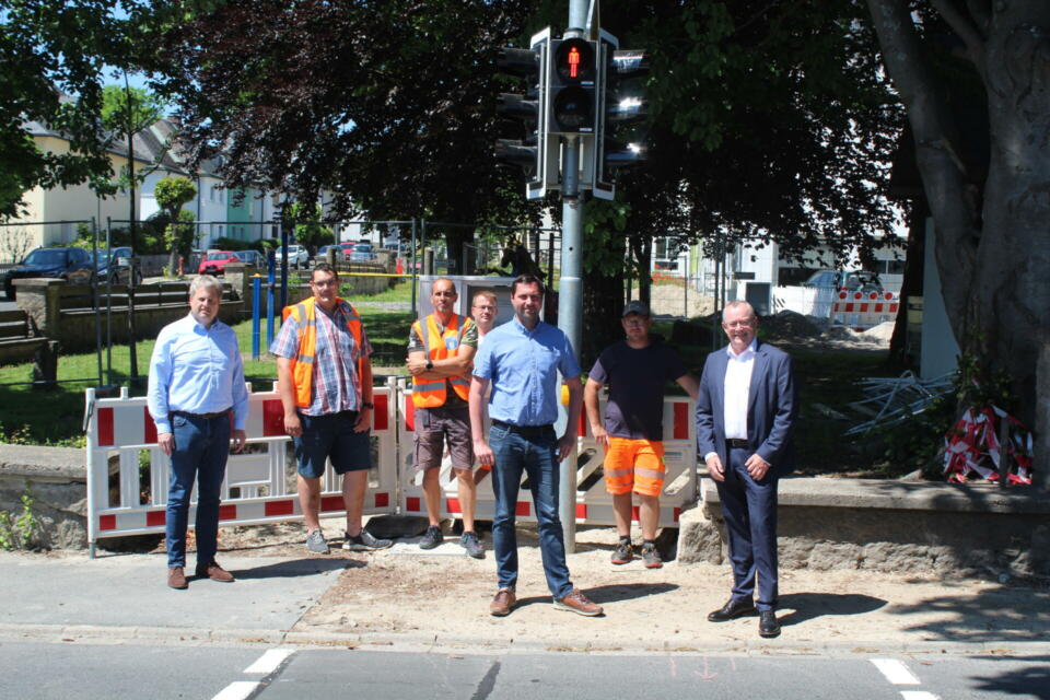 Ampel in Weißenstadt