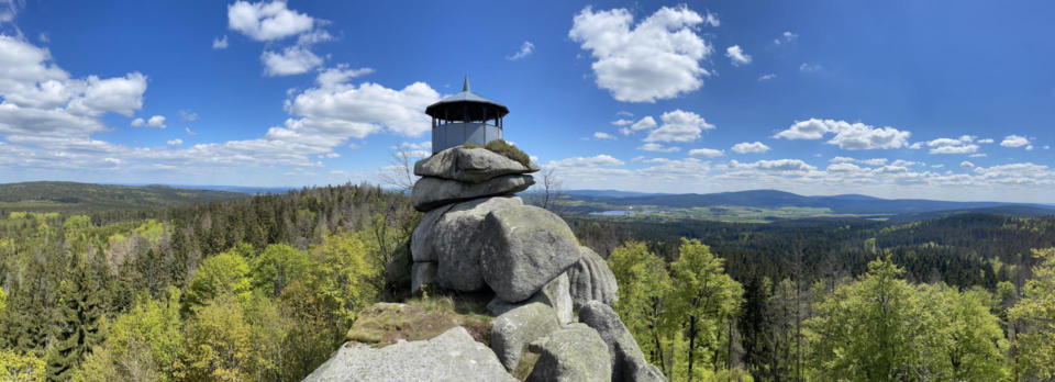 Wandern am Großen Waldstein 