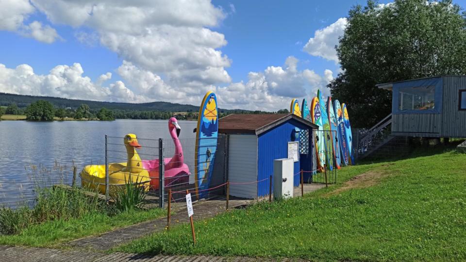 Bootsverleih am Weißenstädter See