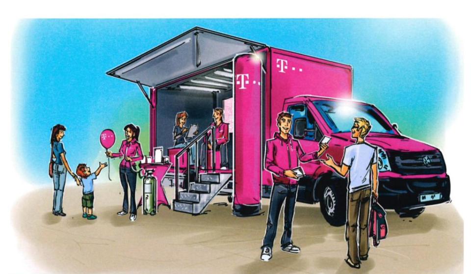 Telekom Beratung Stand