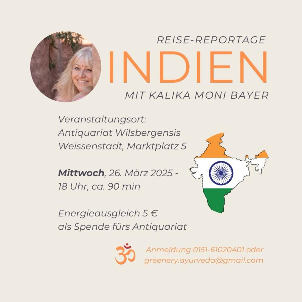 Vortrag über Indien