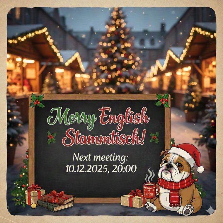 Mer­ry Eng­lish Stammtisch